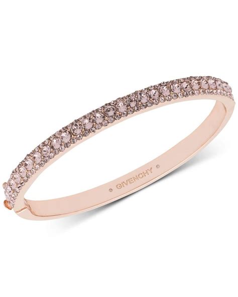 givenchy rose gold bangle bracelet.